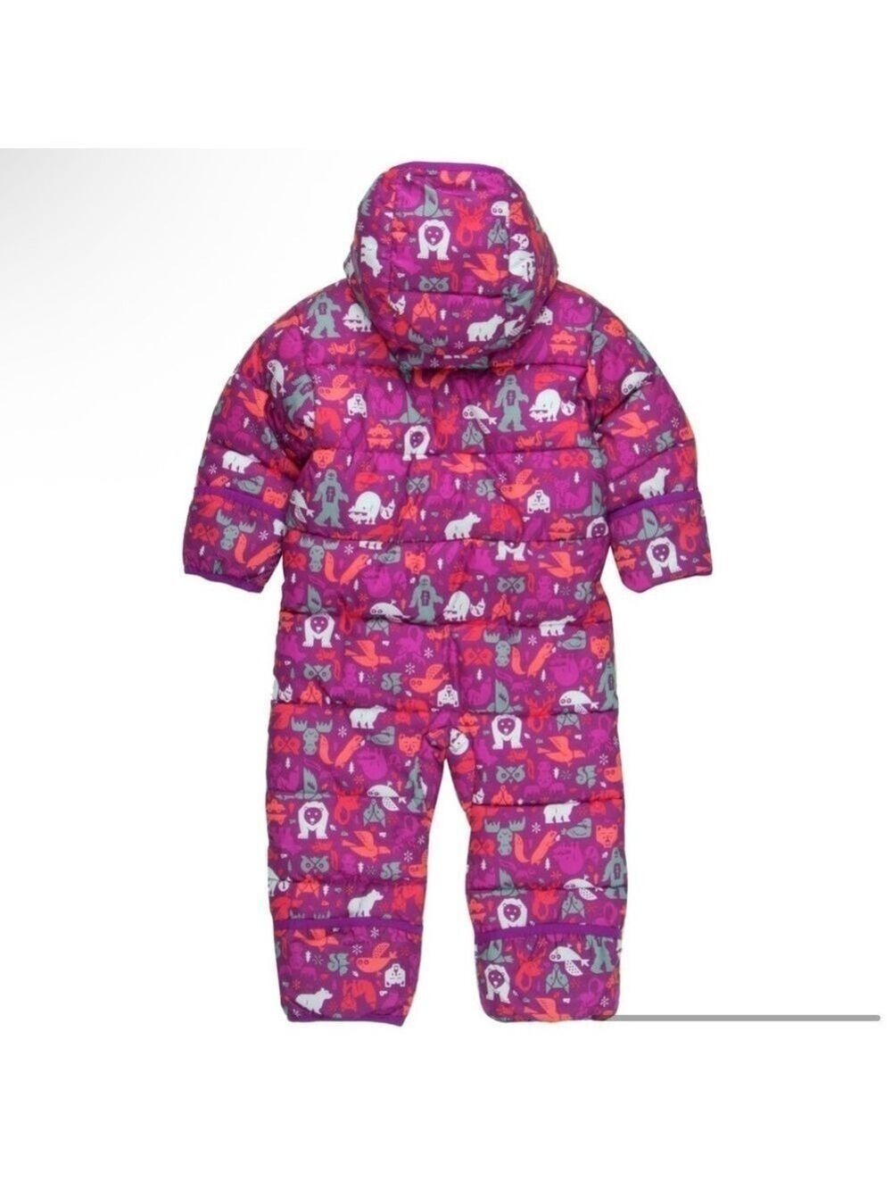 Columbia Vibrant Pink and Purple Infant Snowsuit - Picture 3 of 9